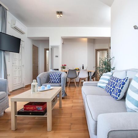 Dimitra Apartment With Private Pool And Sea View -The Ground Floor Of A Two Storey Building ذاراتسو المظهر الخارجي الصورة
