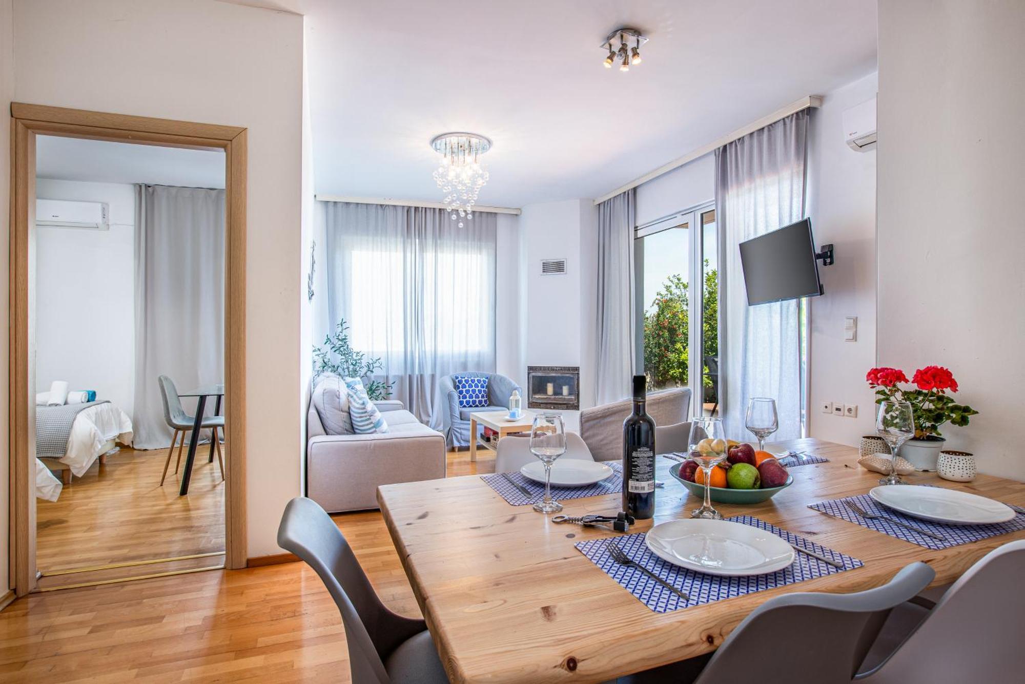 Dimitra Apartment With Private Pool And Sea View -The Ground Floor Of A Two Storey Building ذاراتسو المظهر الخارجي الصورة